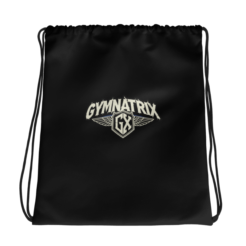 Gymnatrix Winged Crest Drawstring Bag