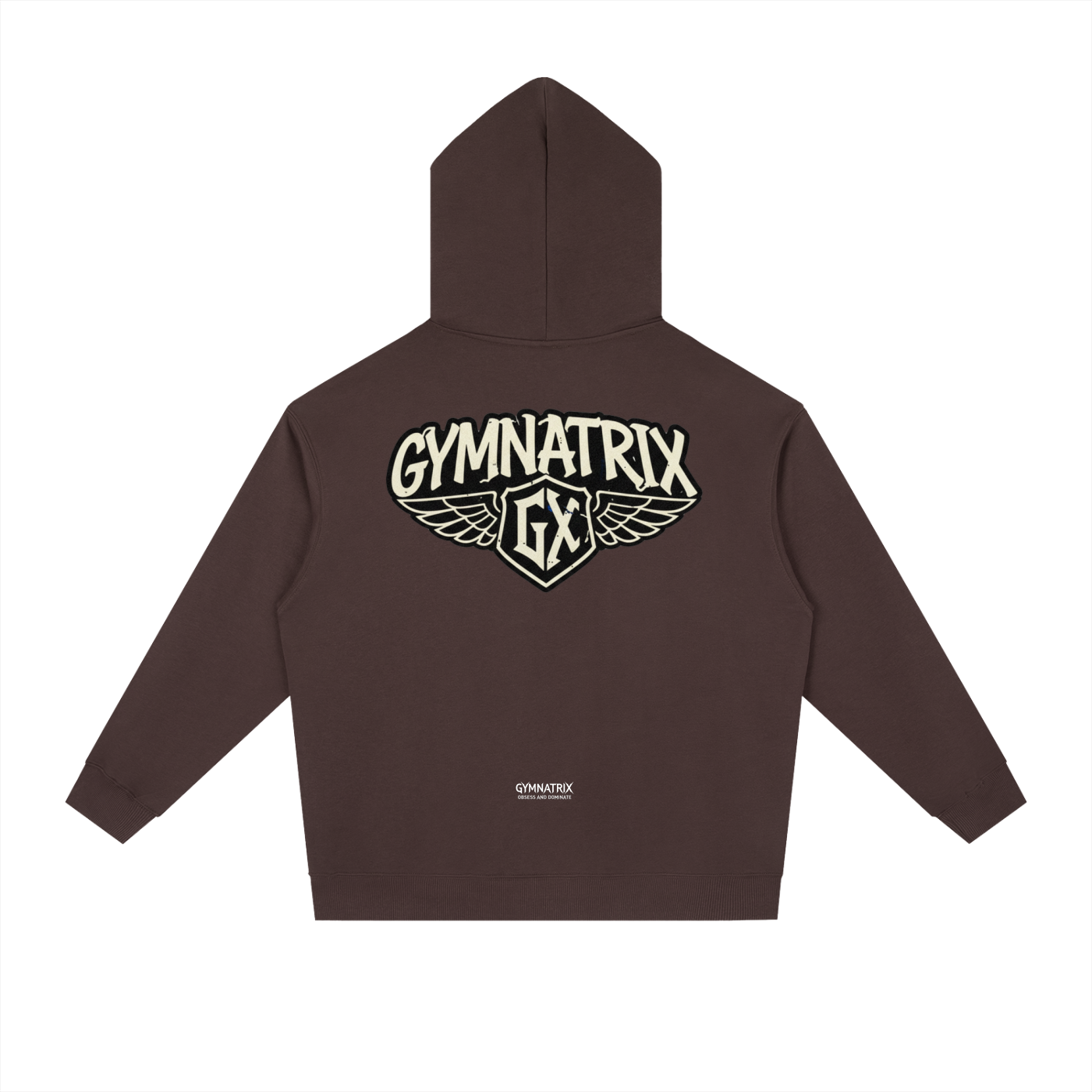 Winged Cress Drop-Shoulder Hoodie